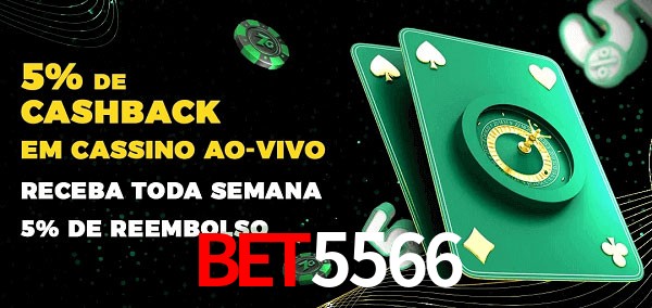 Promoções do cassino ao Vivo bet5566
